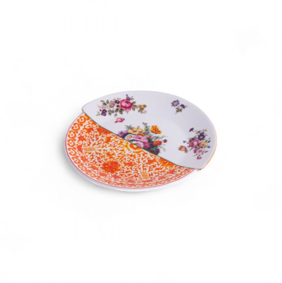 Set 2 Porcelain Bread Plate Hybrid Olivia