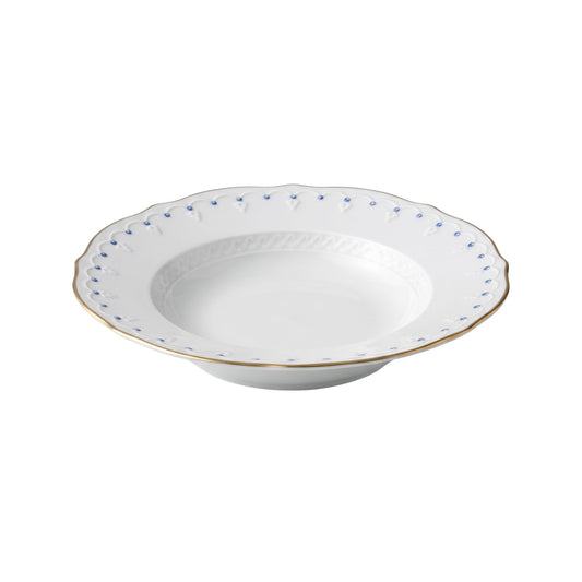 Set 6 Piatti Fondi Museo Le Perle Blu Ginori 1735
