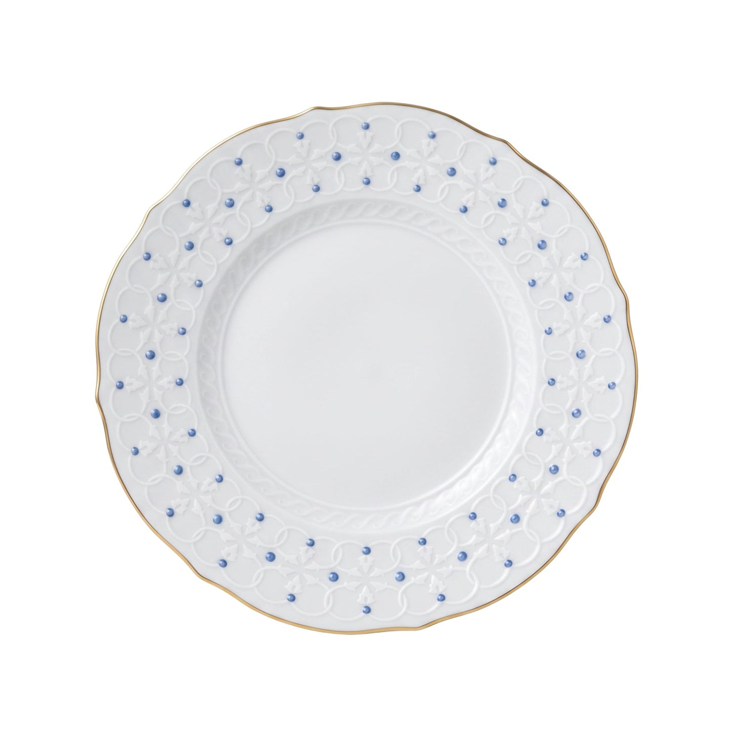 Set 6 Piatti Piani Museo Le Perle Blu Ginori 1735