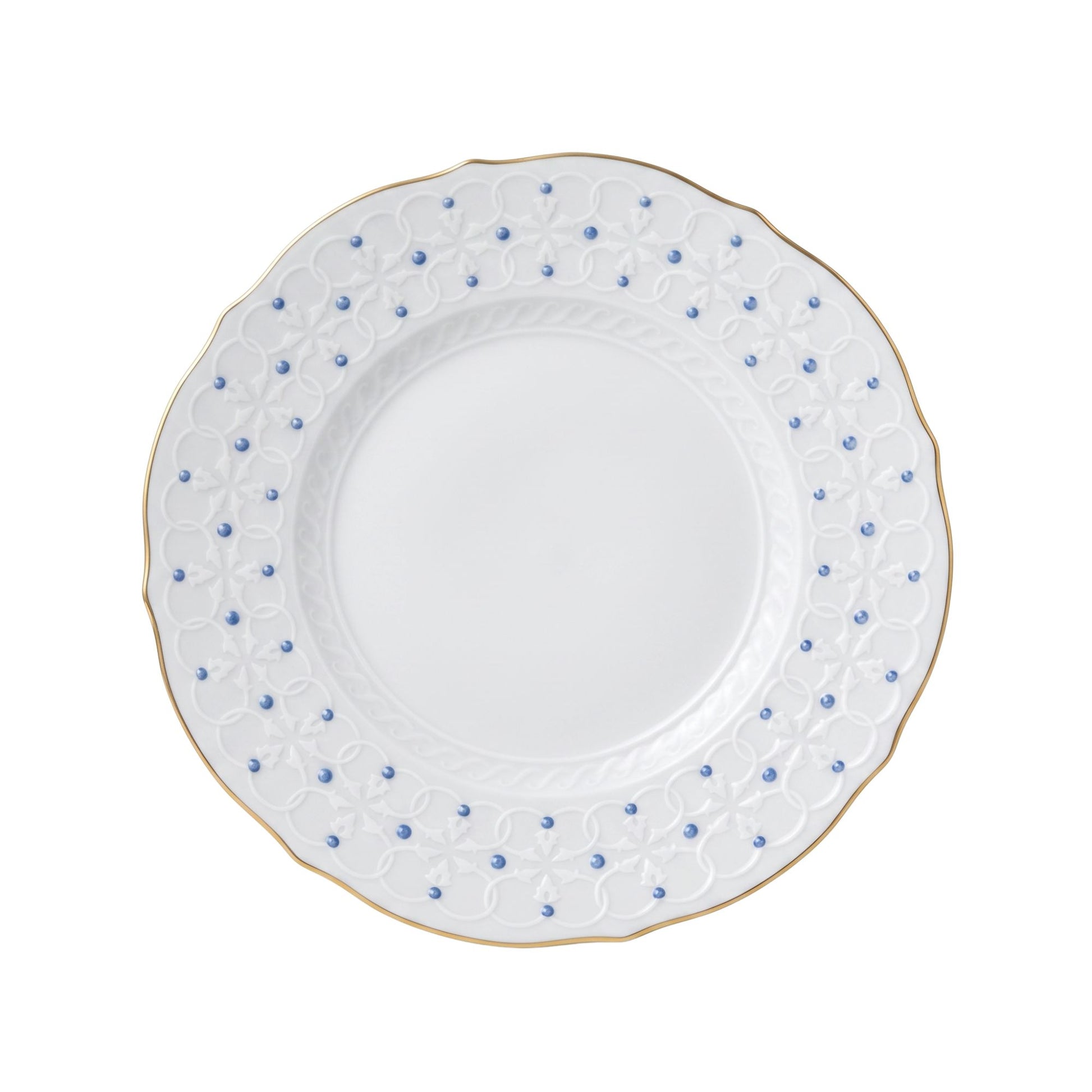 Set 6 Piatti Piani Museo Le Perle Blu Ginori 1735