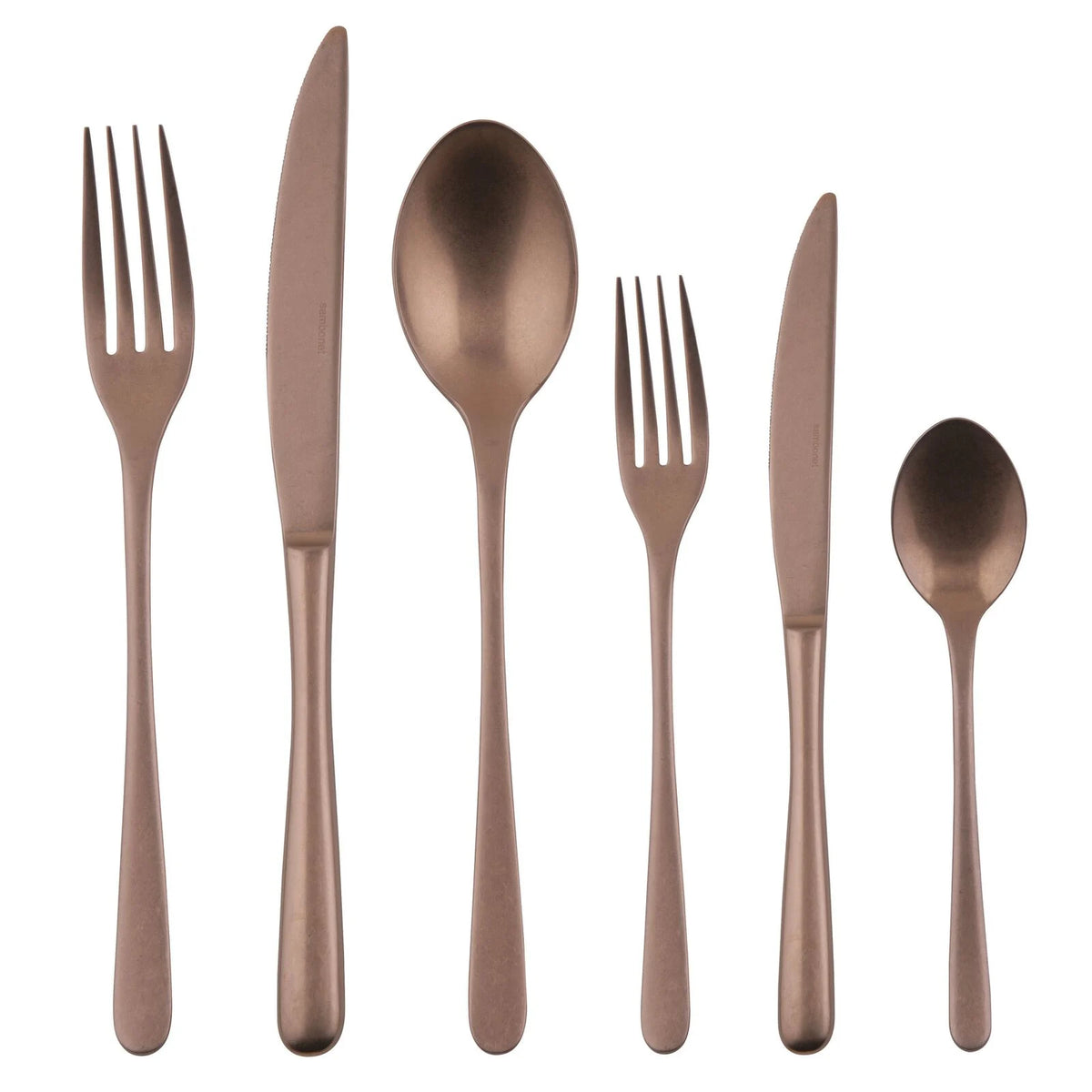 Servizio Tavola 36 Posate Taste Vintage PVD Copper