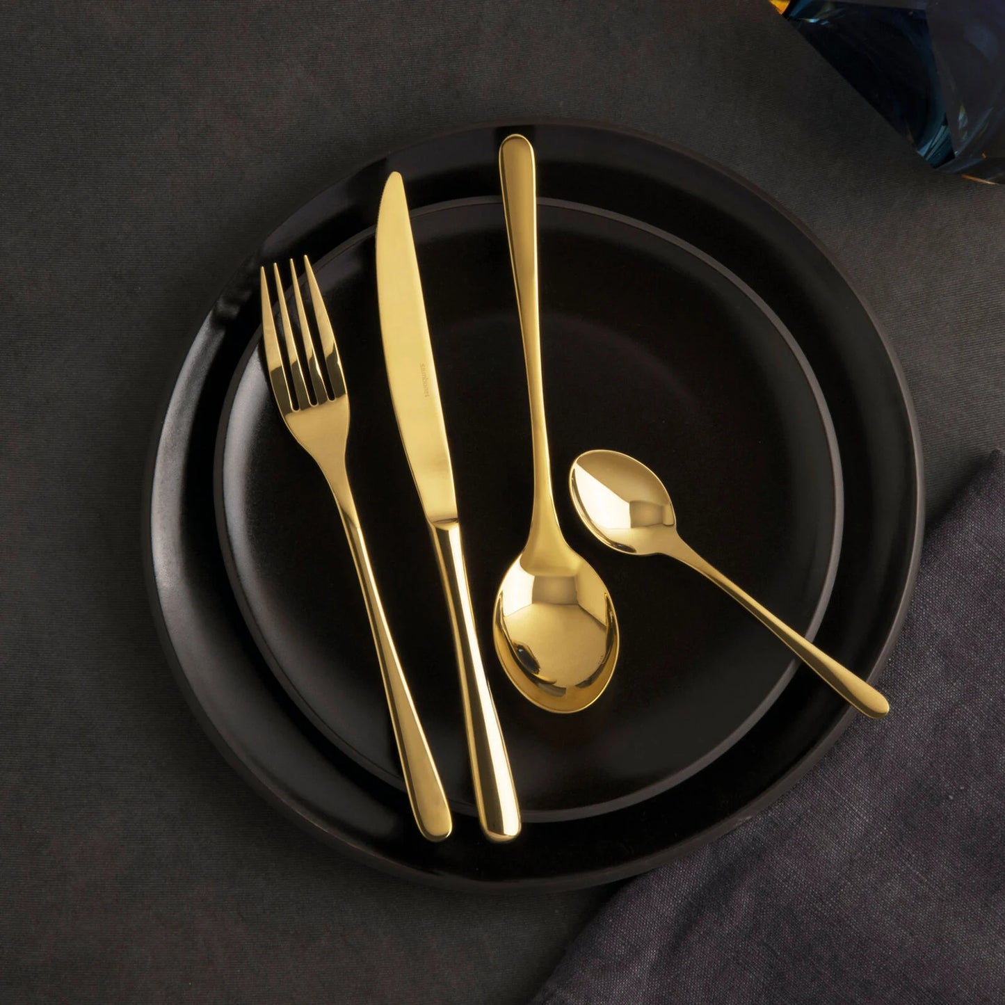 Servizio Tavola 36 Posate Taste PVD Gold