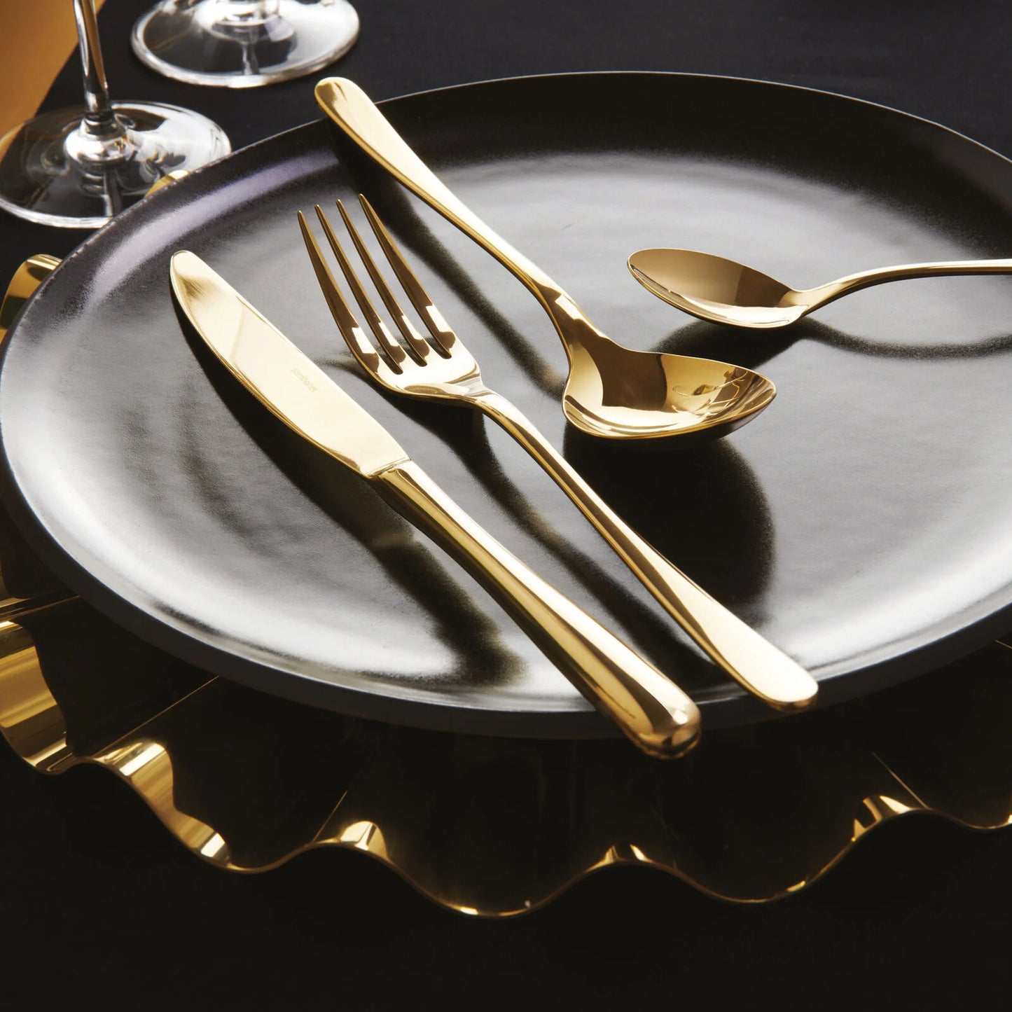 Servizio Tavola 36 Posate Taste PVD Gold