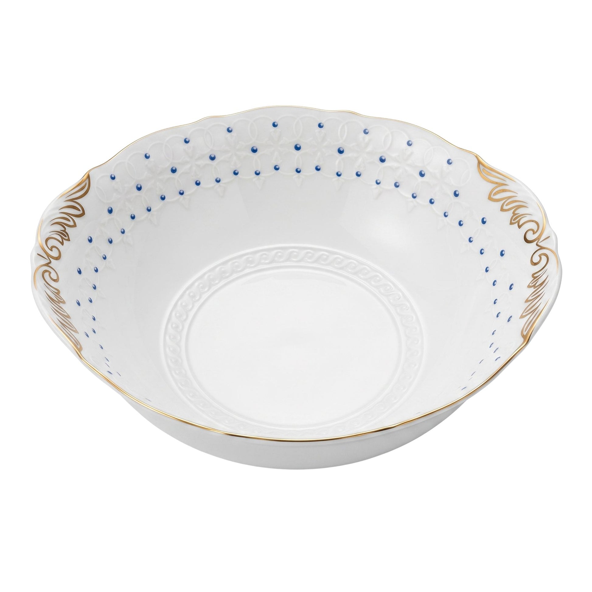 Insalatiera Museo Le Perle Blu Ginori 1735