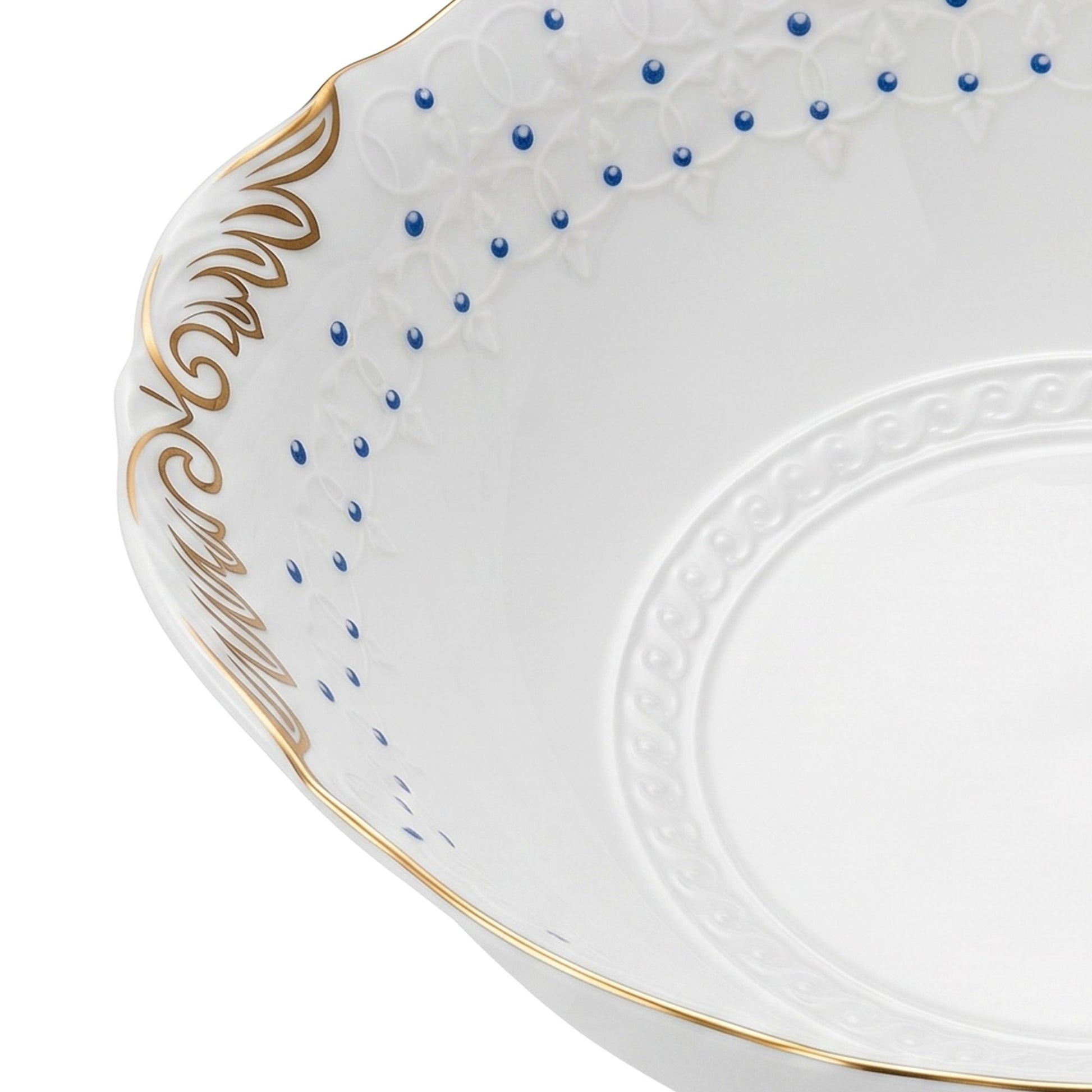 Insalatiera Museo Le Perle Blu Ginori 1735