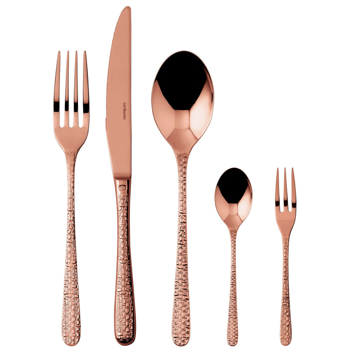 Venezia Servizio tavola 30 posate Mirror Copper
