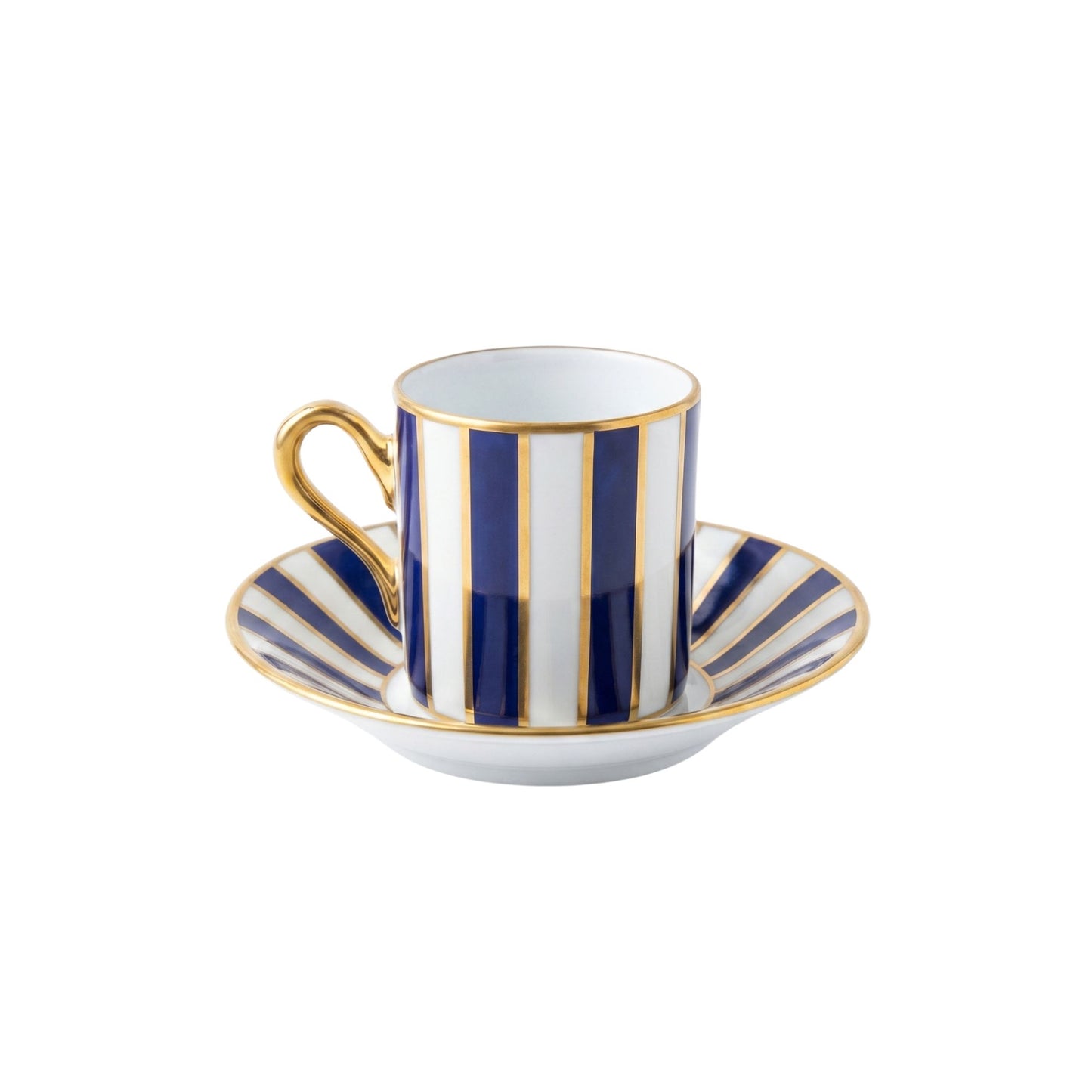 Set 6 Tazze Caffe Con Piattino Impero Ginori 1735