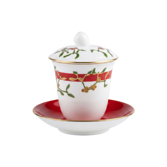 Tazza Con Piattino Natale Ginori 1735