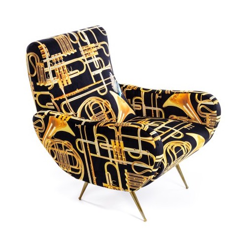 Poltrona tromboni armchair toiletpaper Seletti