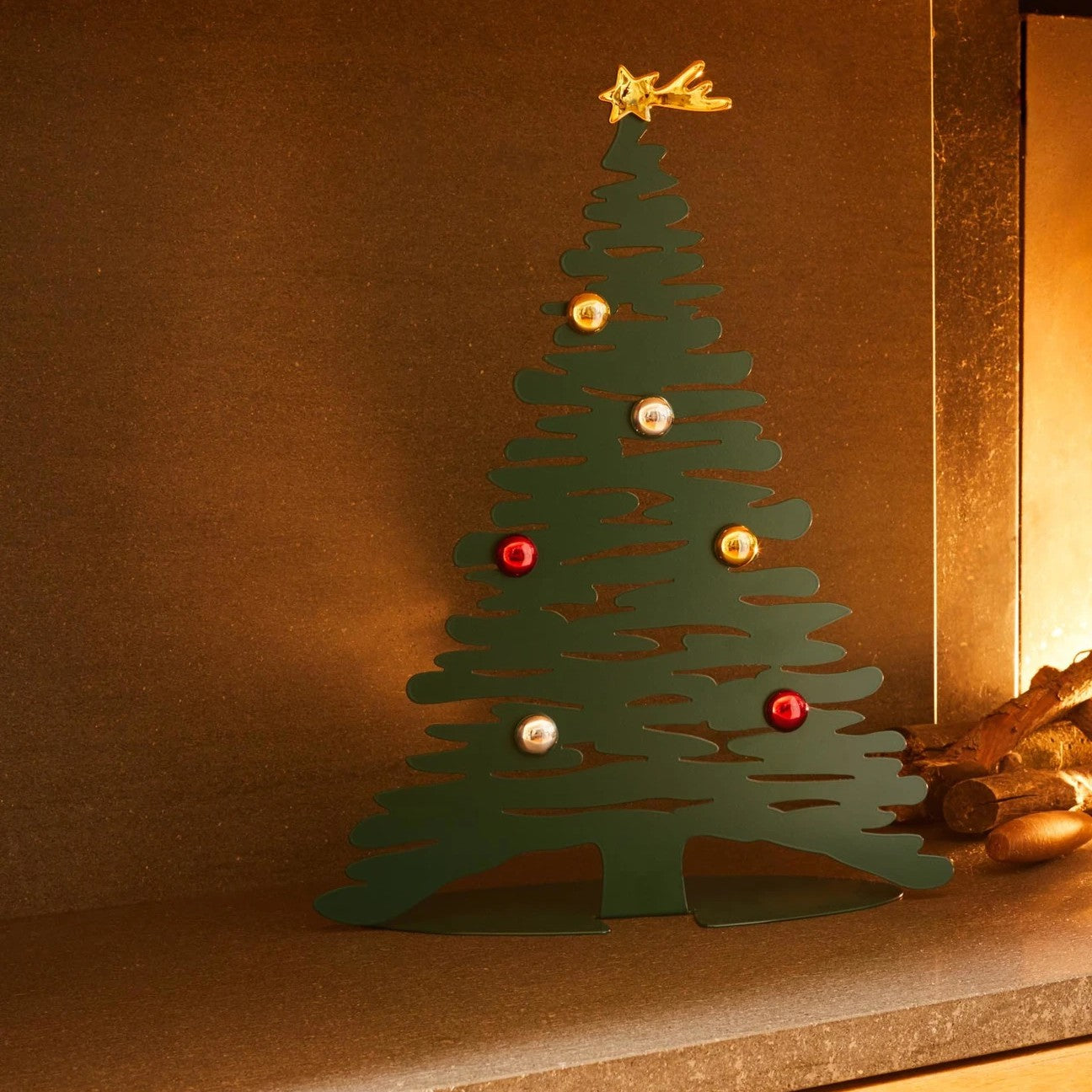 Albero di Natale verde 45cm Bark for Christmas