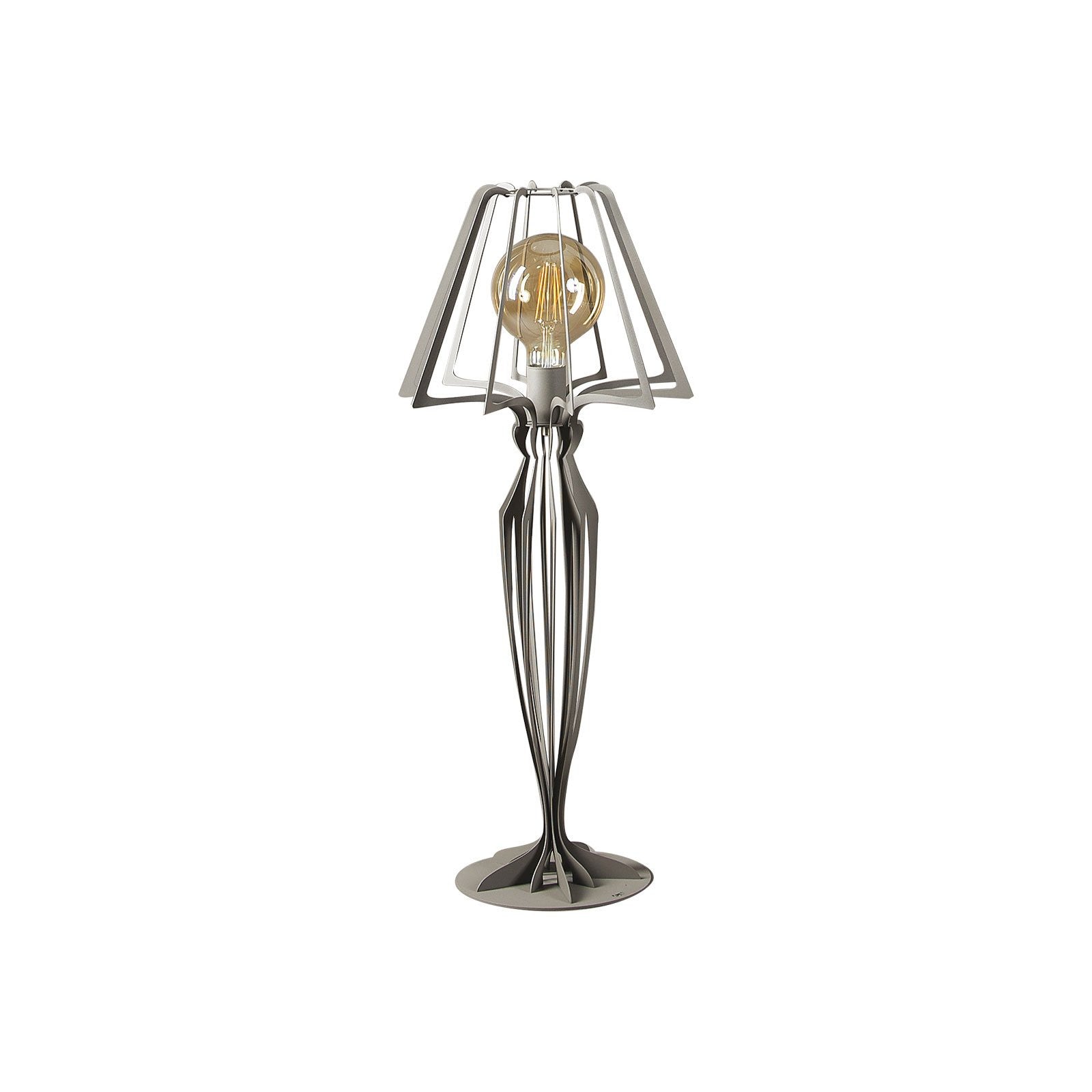 lampada minerva da tavolo fango 33cm