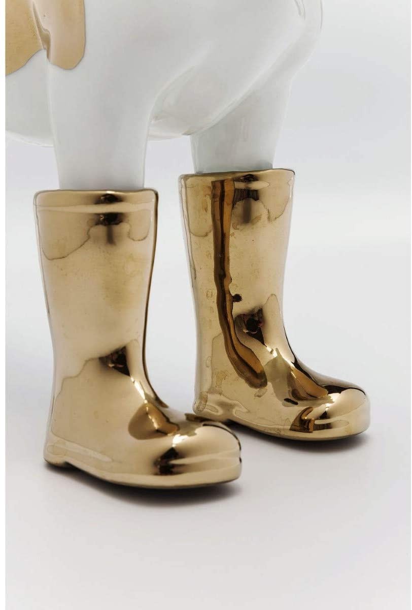 figura decorativa cane rubberboot 31cm