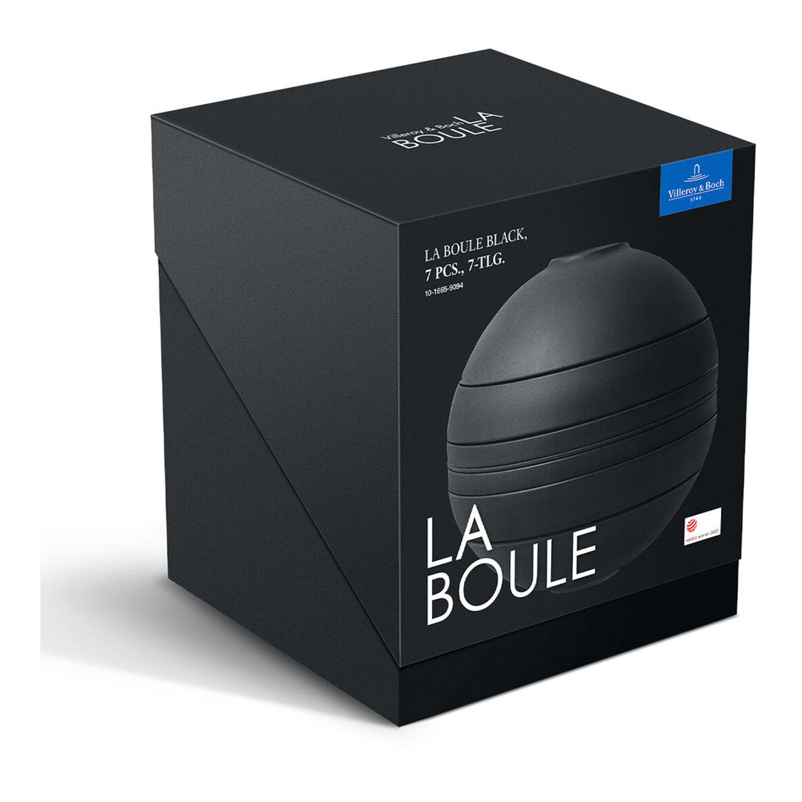 Set tavola black La Boule