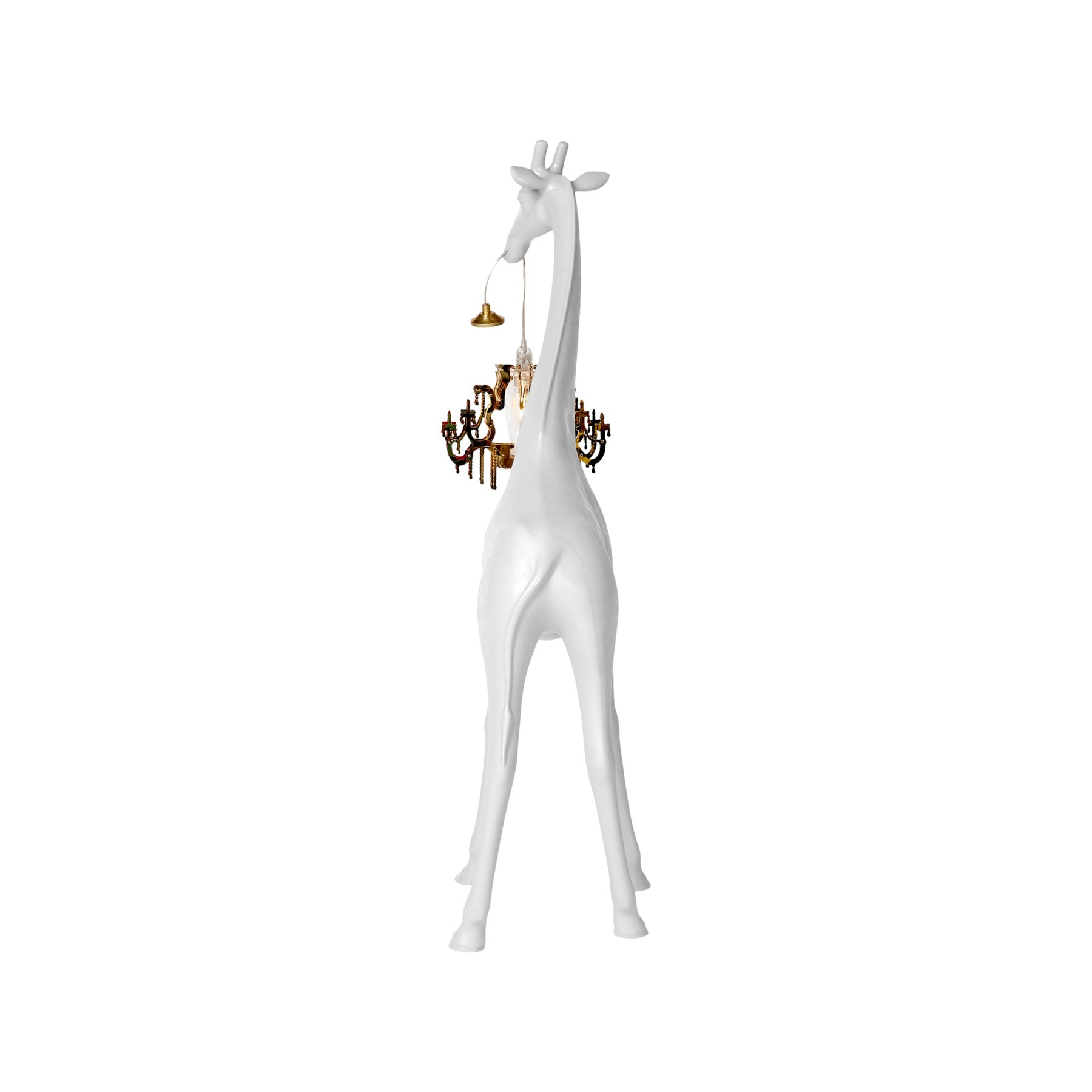 Lampada giraffa bianca Giraffe in Love 100cm