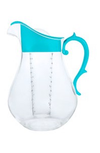 Brocca con infusore 2,5L azzurra