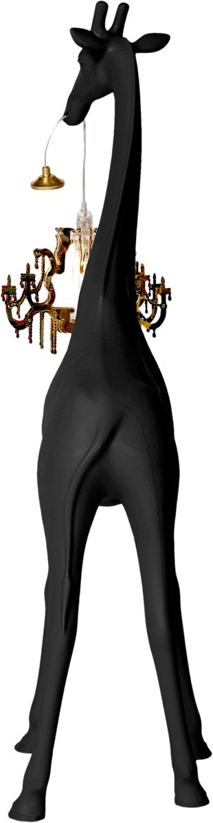 Lampada giraffa nera Giraffe in Love 100cm