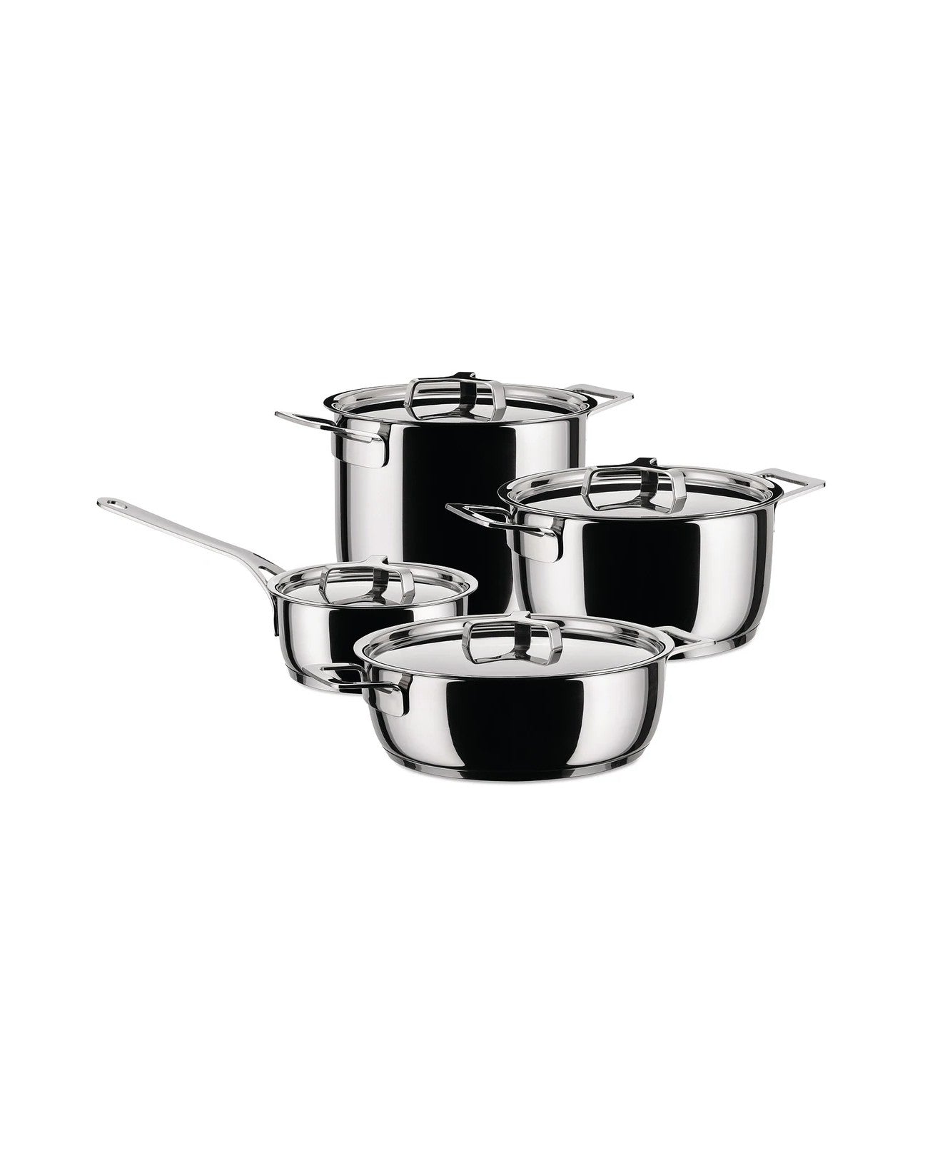 Batteria di pentole 9 pezzi pots e pans