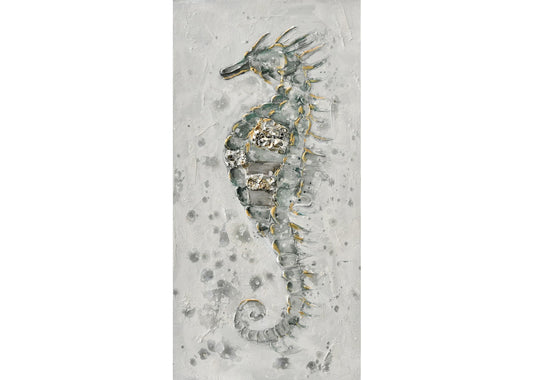 Quadro mare hippocampus 30x60cm