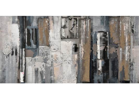 Quadro astratto modern abstract 140x70cm