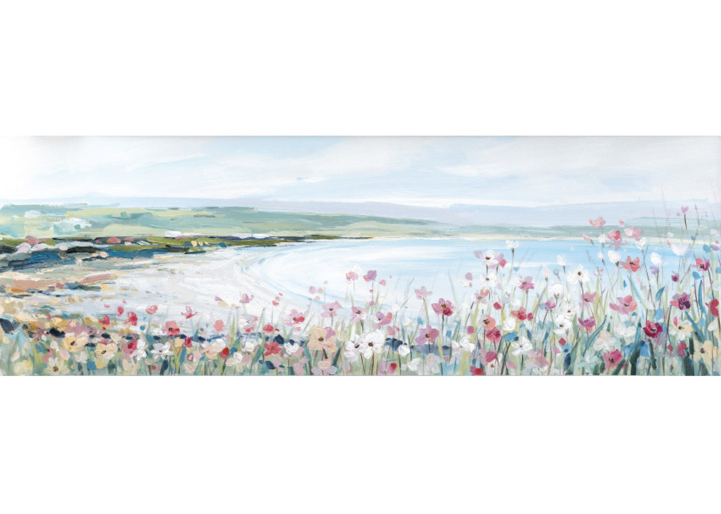 Quadro mare golfo dei fiori 150x50cm