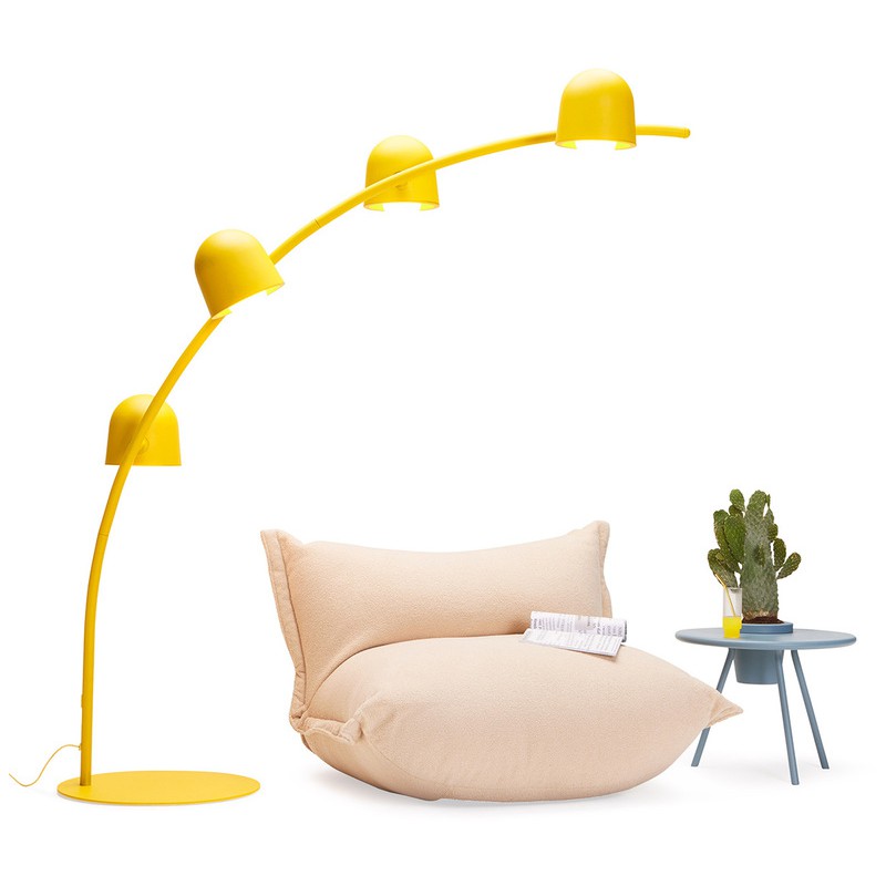 Lampada da terra Big Lebow banana yellow