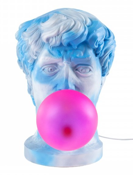 Lampada testa bubble gum Wonder lamp cloud