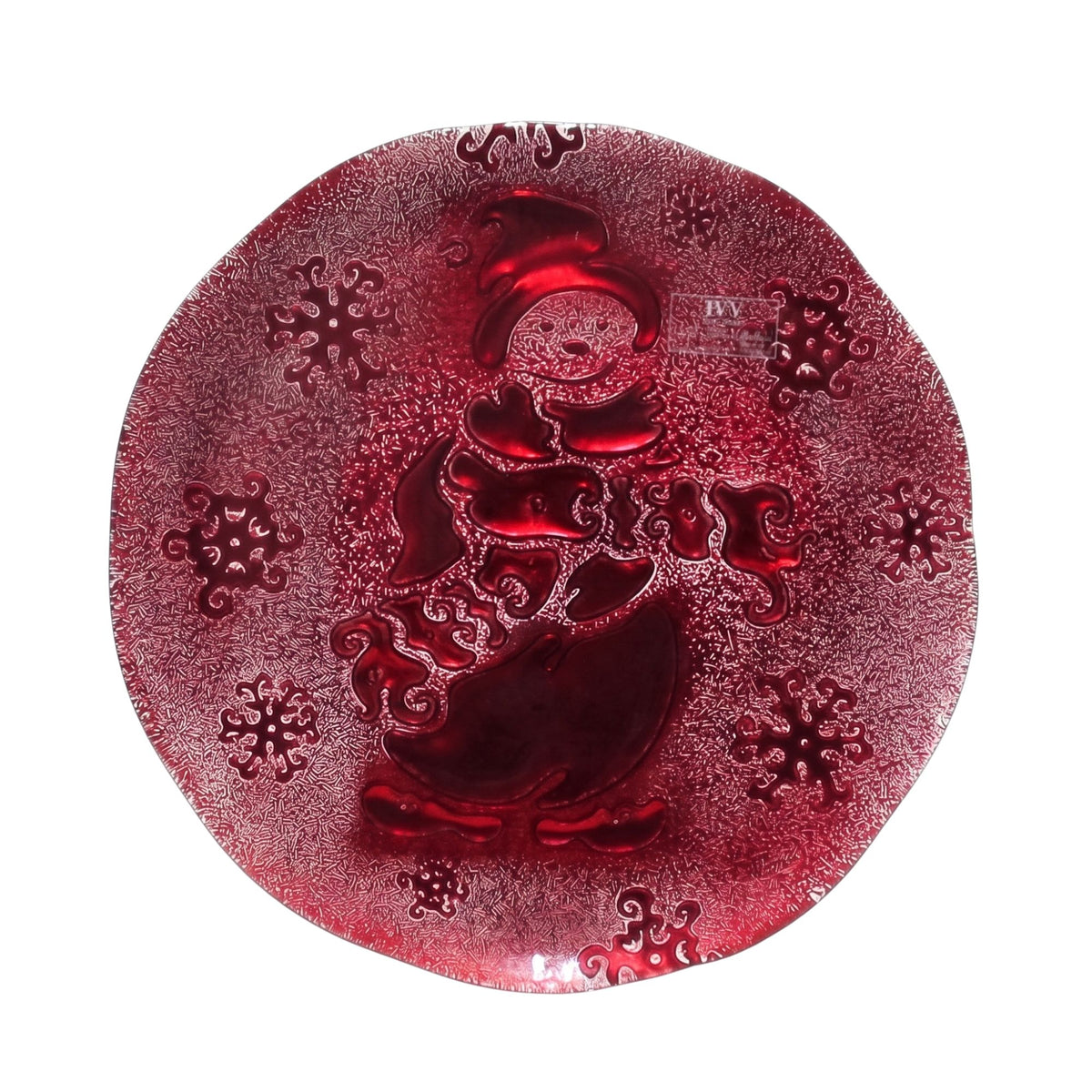 Snowman Piatto Cm. 36 Ivv