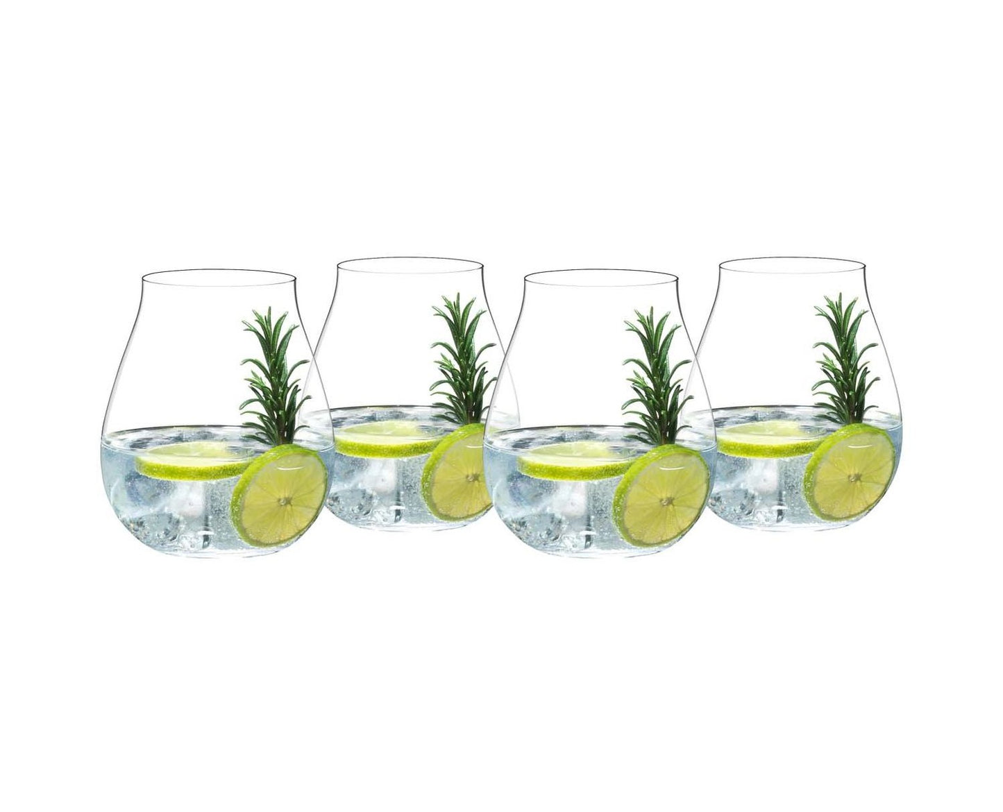 Set 4 bicchieri gin