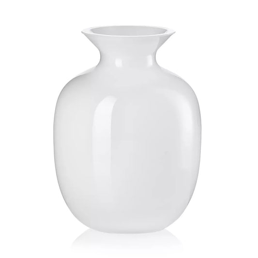 Rialto Large Vaso H.30 Cm  Incamiciato Bianco Cortina Ivv