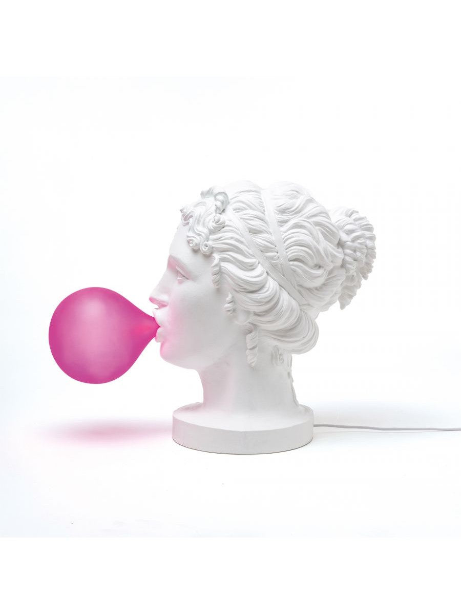 Lampada testa bubble gum Grace lamp