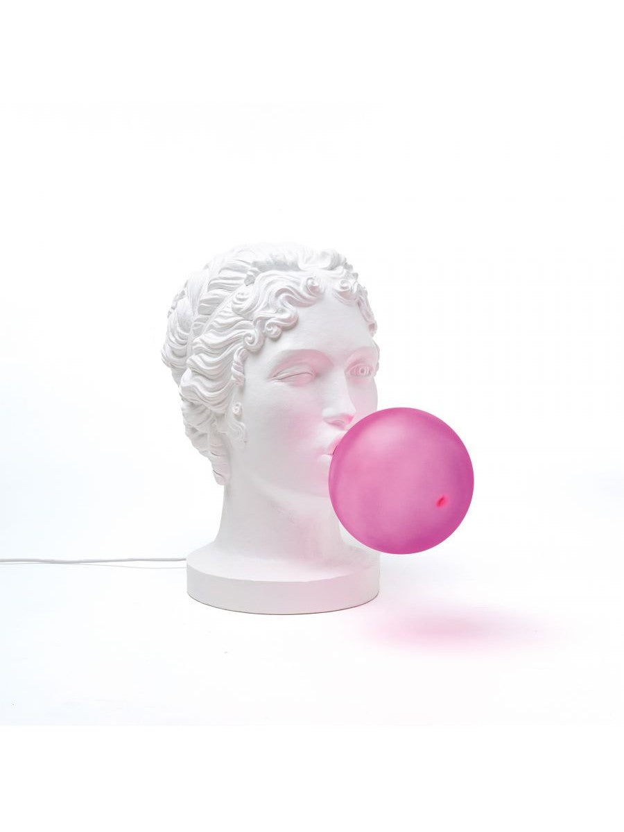 Lampada testa bubble gum Grace lamp