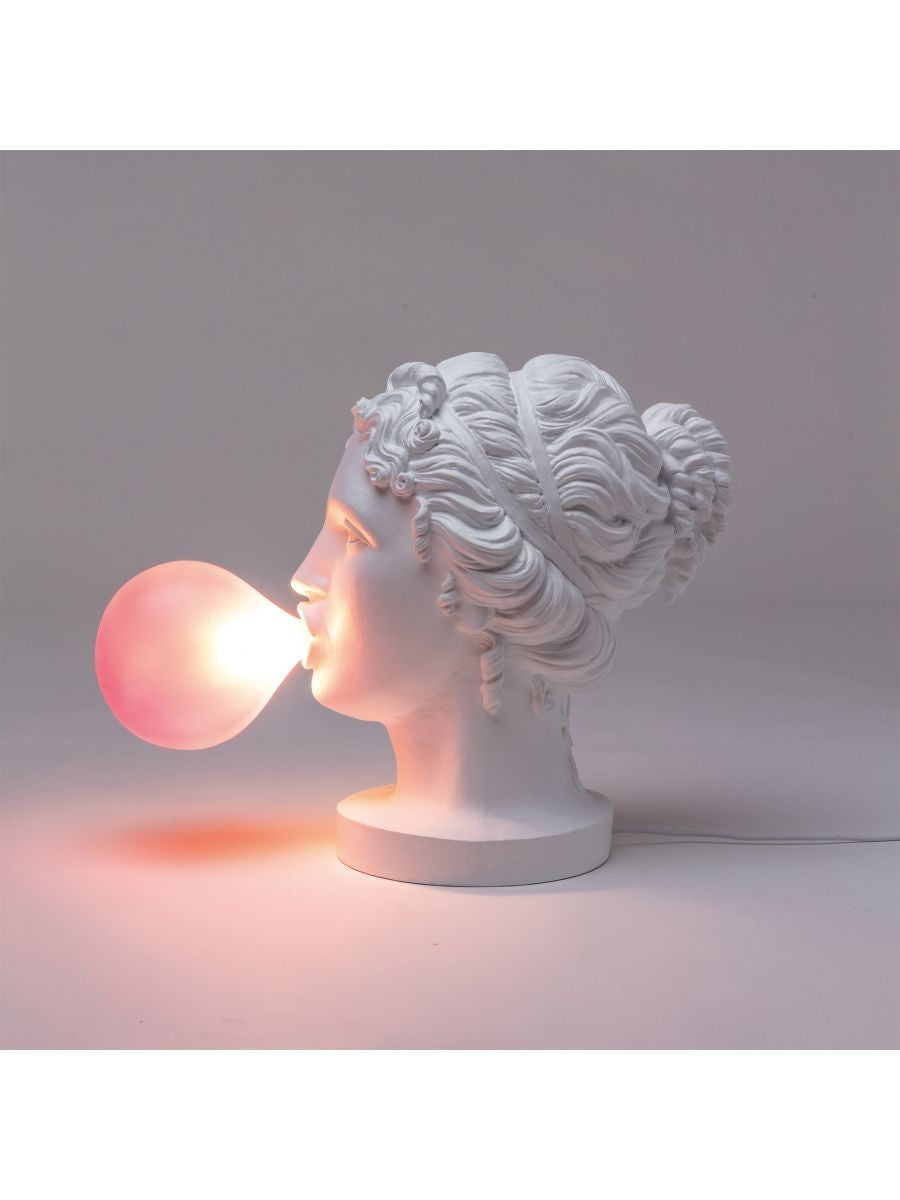 Lampada testa bubble gum Grace lamp