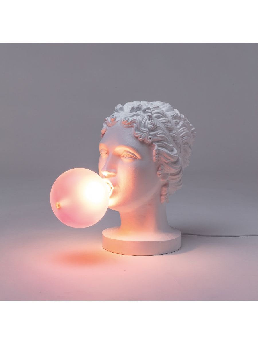 Lampada testa bubble gum Grace lamp