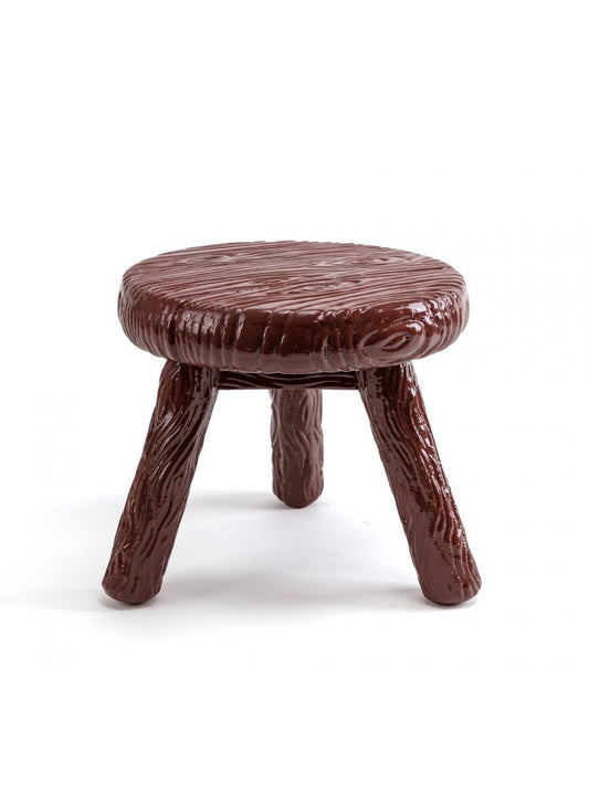 Sgabello bianco Milk Stool