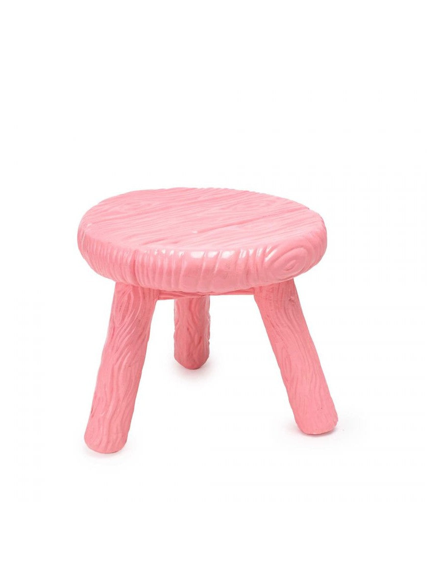 Sgabello rosa Milk Stool