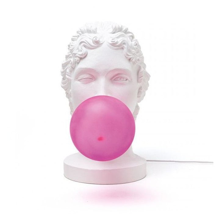 Lampada testa bubble gum Grace lamp