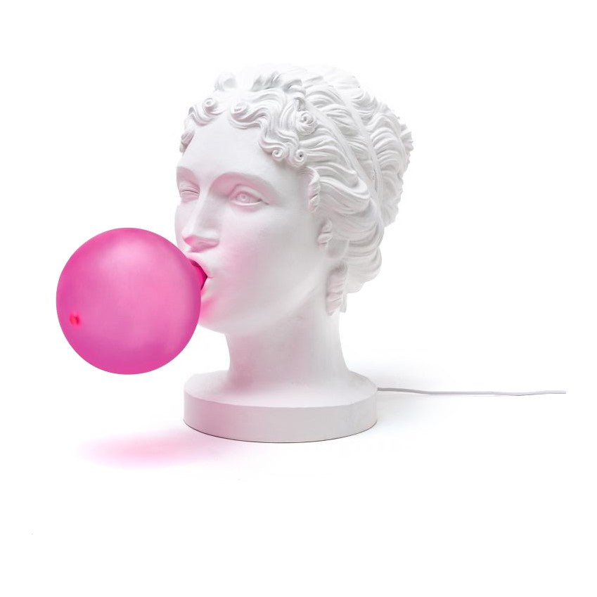 Lampada testa bubble gum Grace lamp