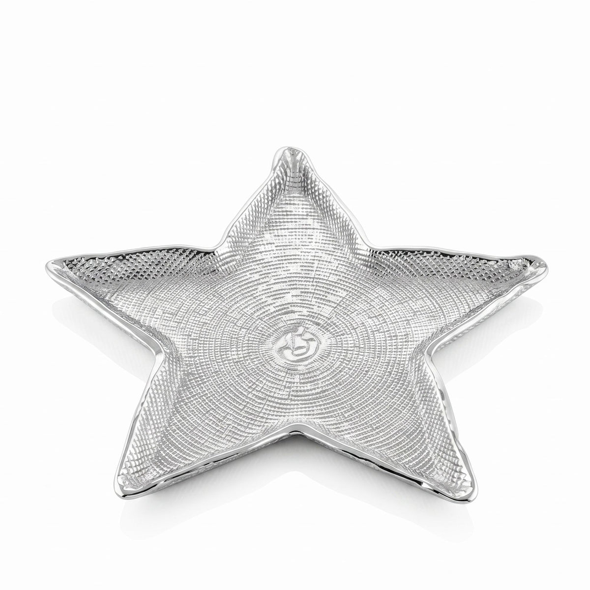 Xmas Is Magic Stella Vassoio Glitter Argento Ivv