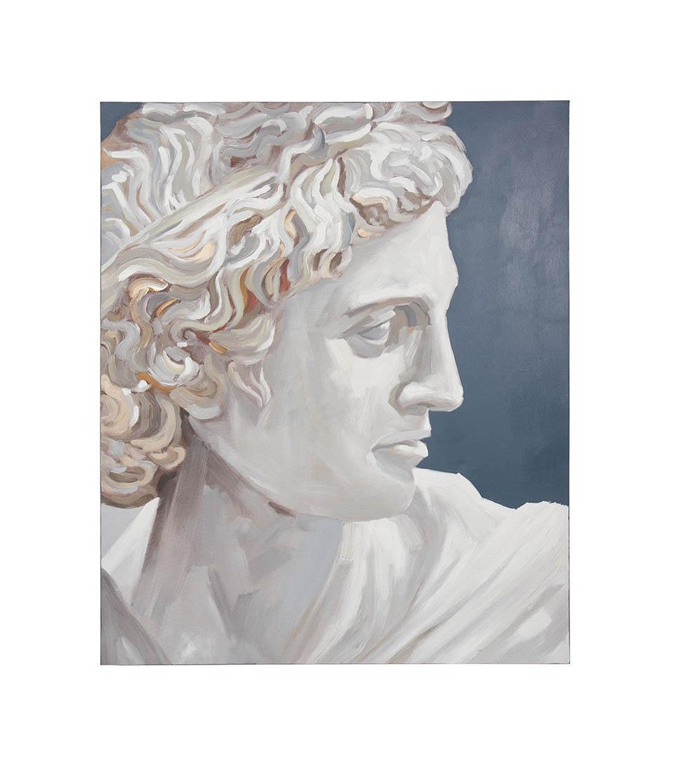 Quadro busto greco 100x120cm