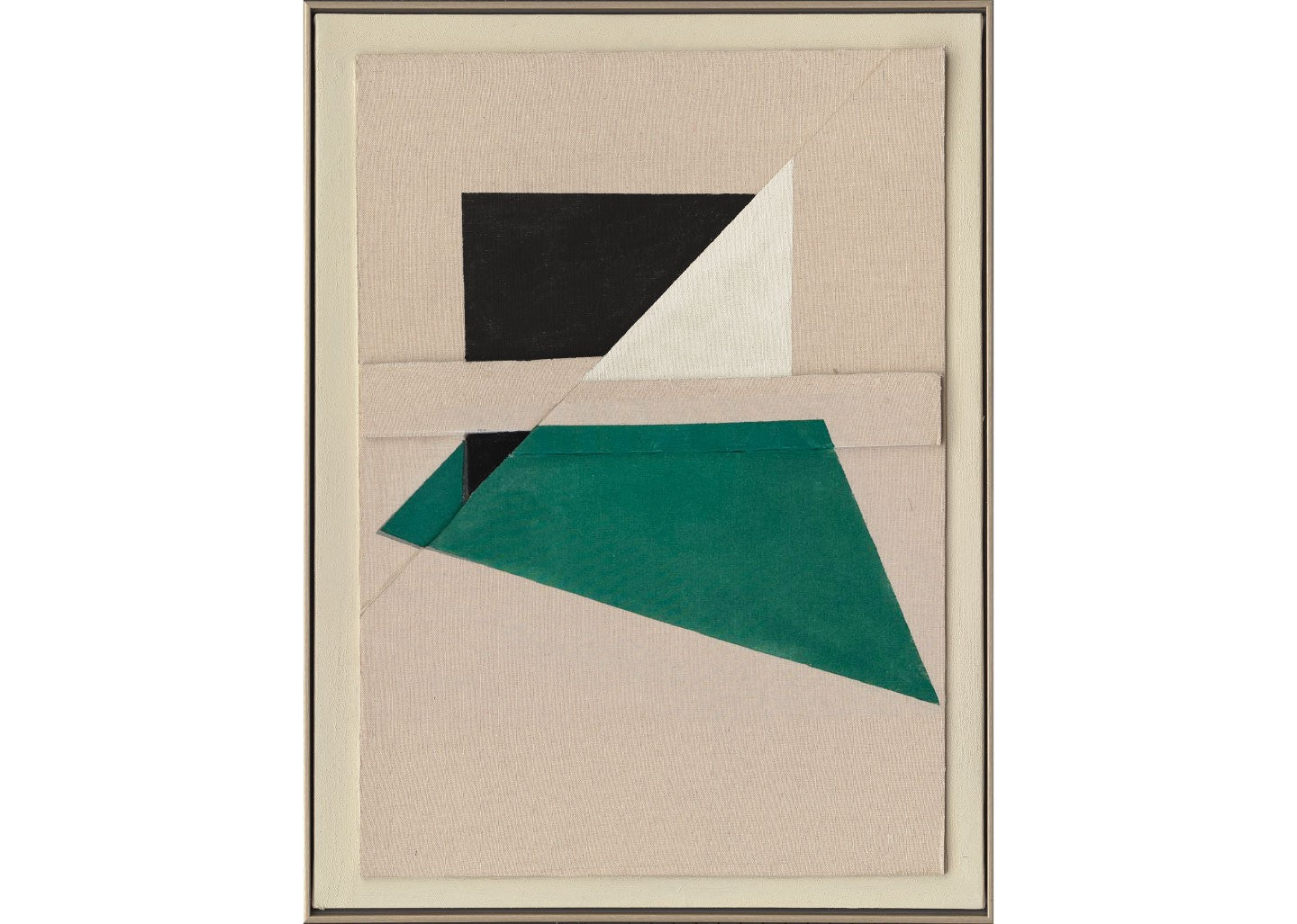 Quadro green shapes 80cm