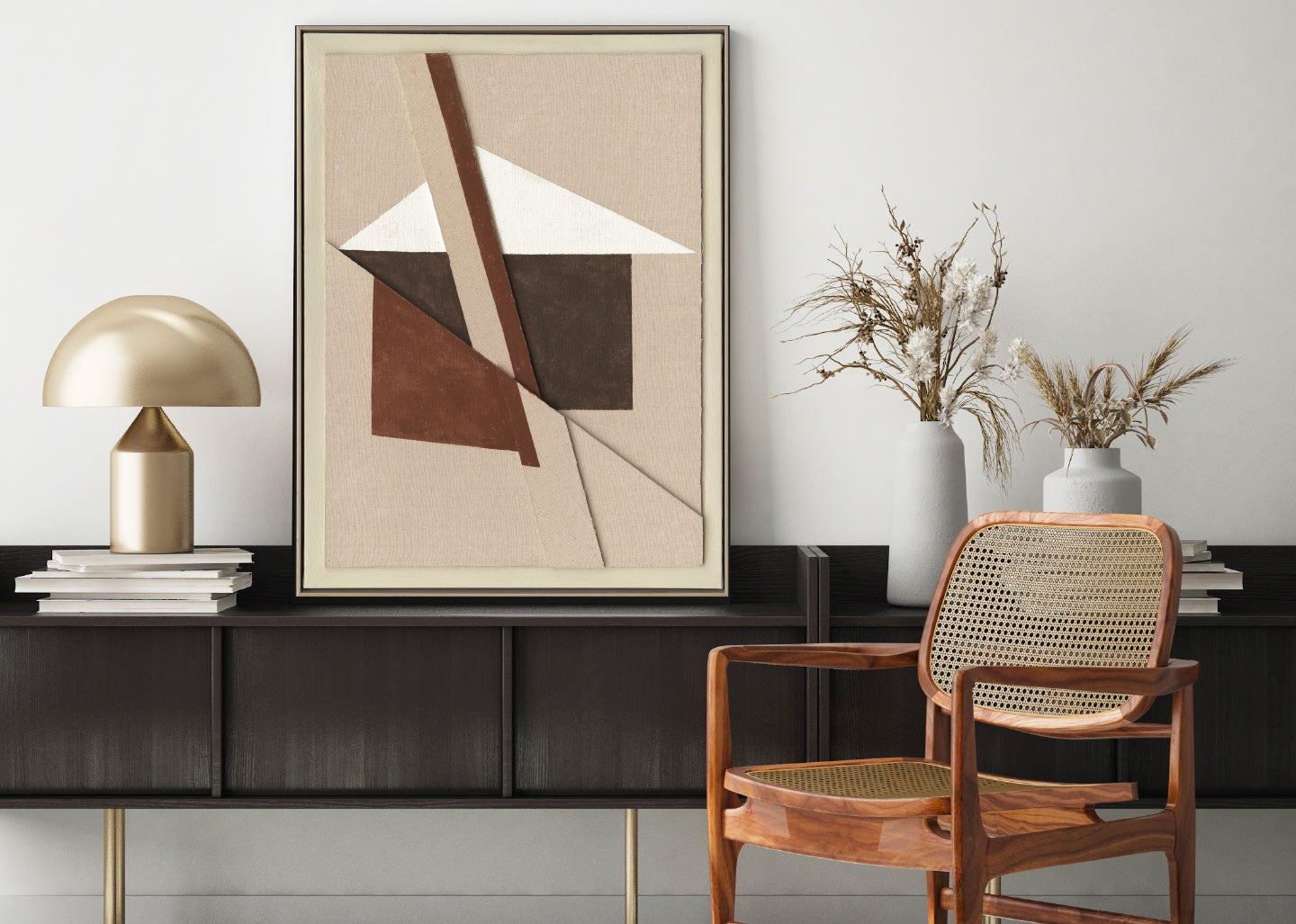 Quadro Brown shapes 80cm