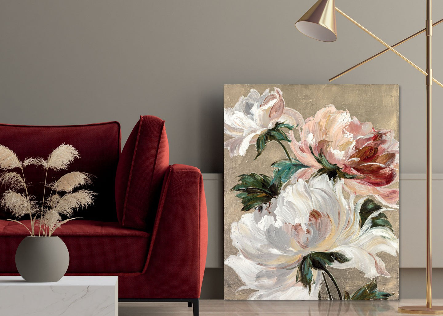 Quadro Elegant Roses 100cm