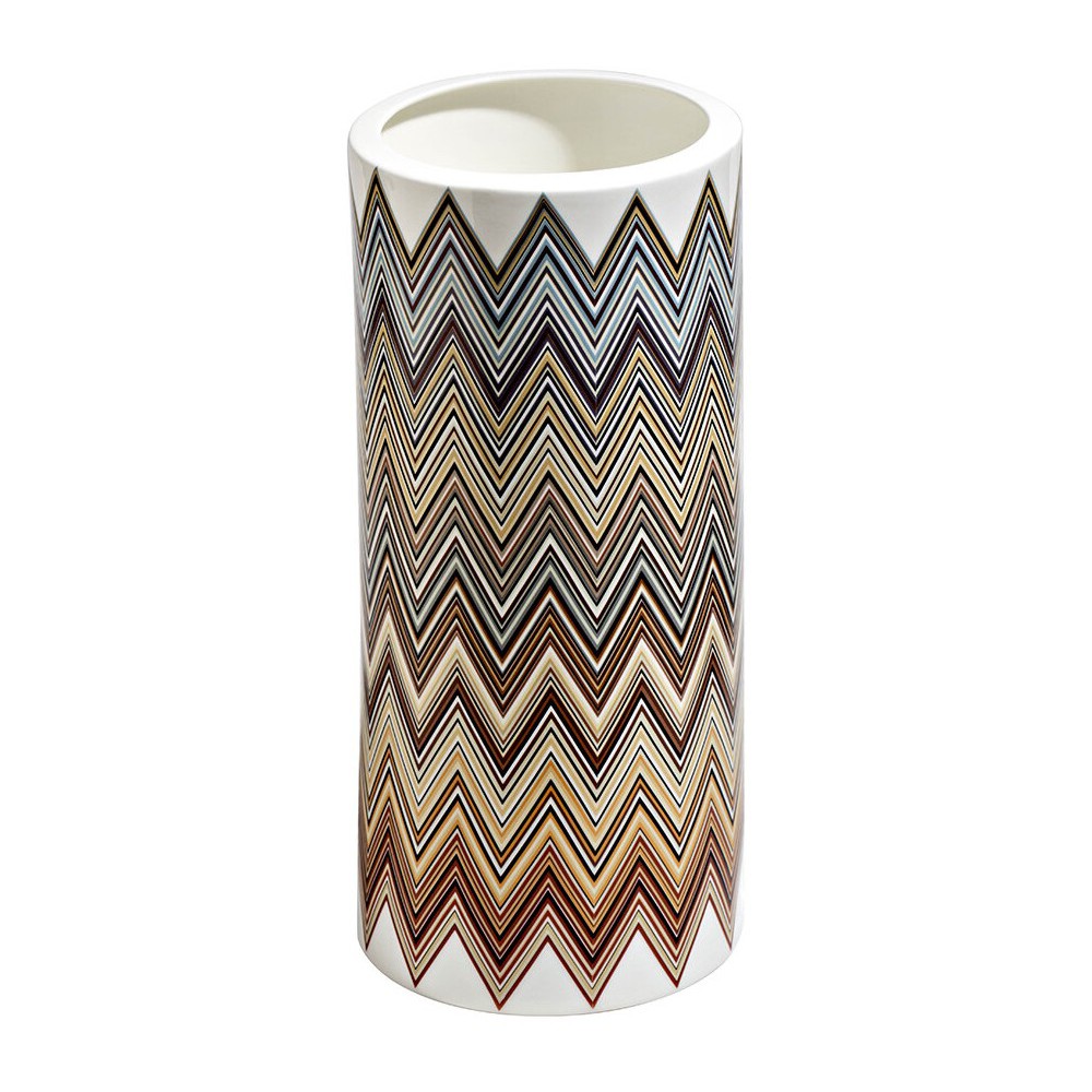 Vaso in luxury box 36cm Zig Zag