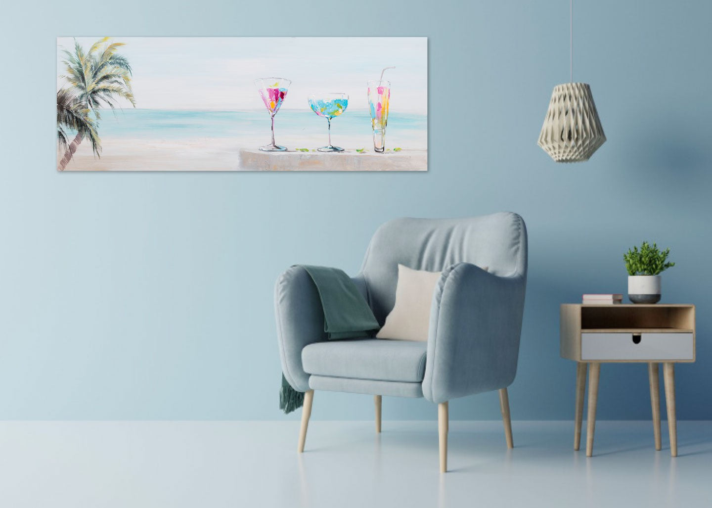 Quadro Cocktail sulla spiaggia