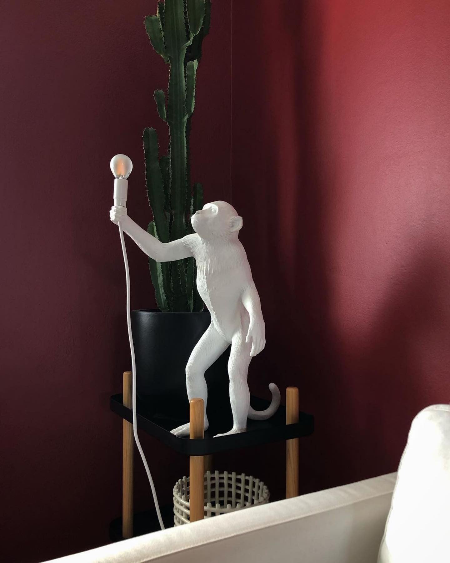 lampada scimmia monkey lamp