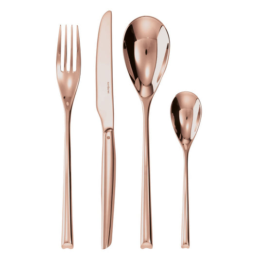 Set 24 posate H-Art PVD copper