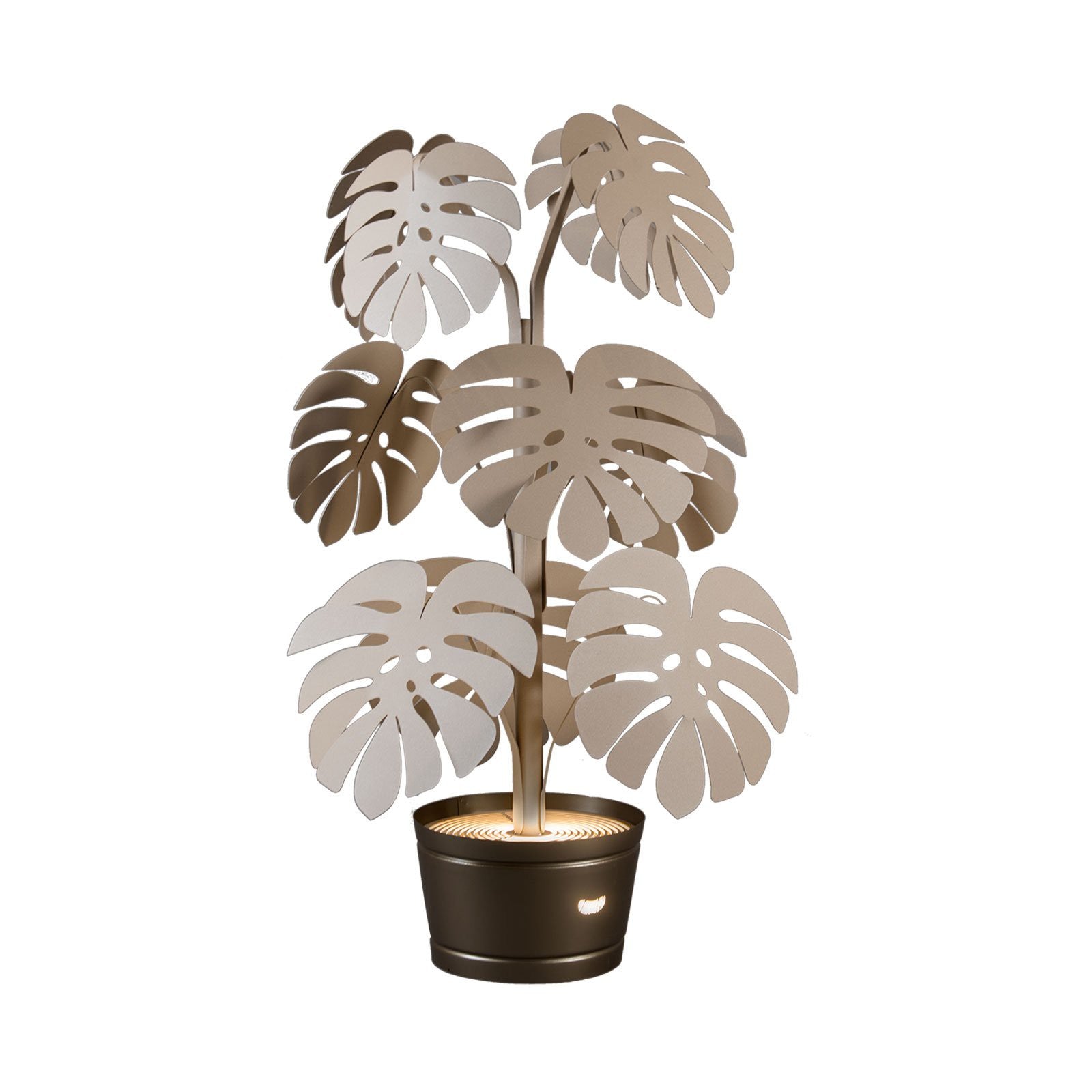 Lampada con foglie Monstera 55cm