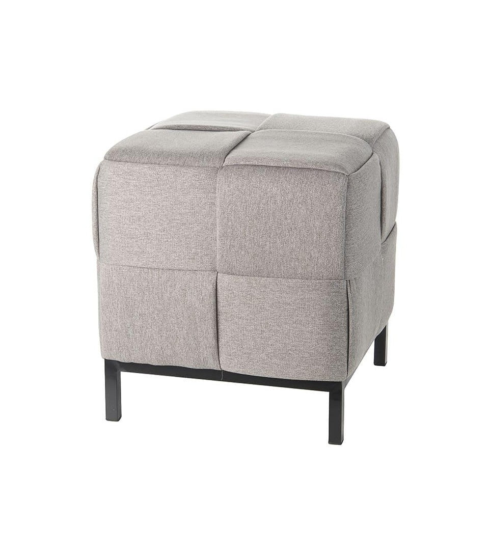 Pouf moderno grigio