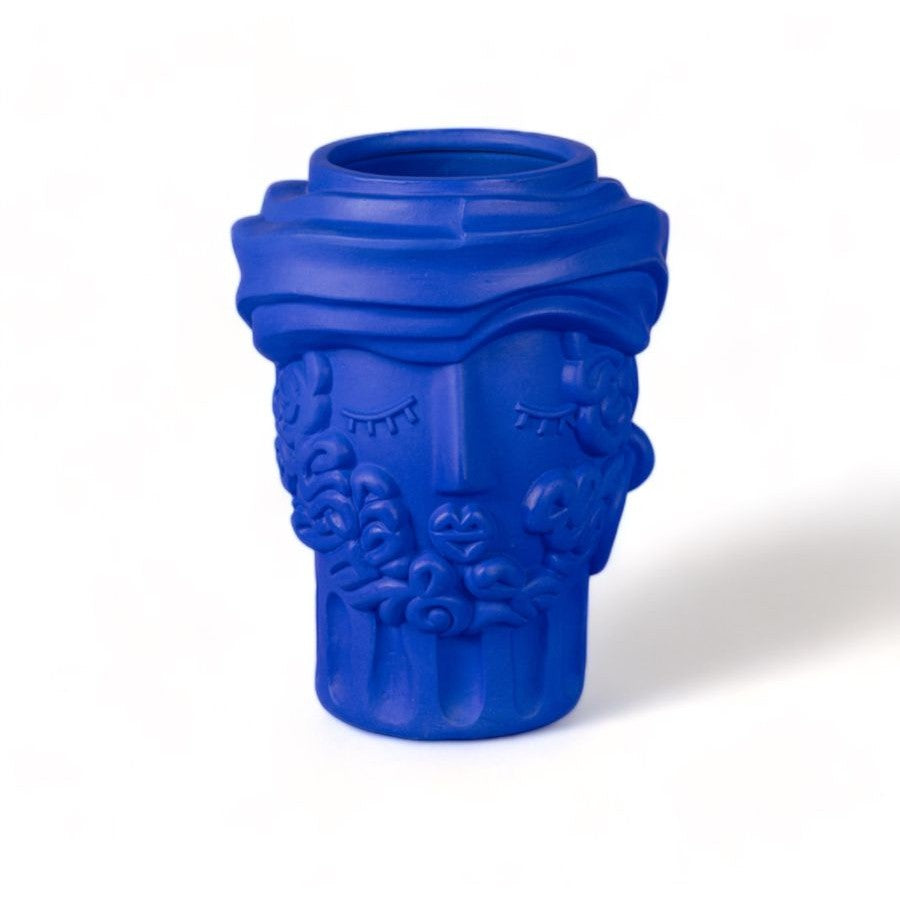 Vaso uomo Magna Graecia Blue