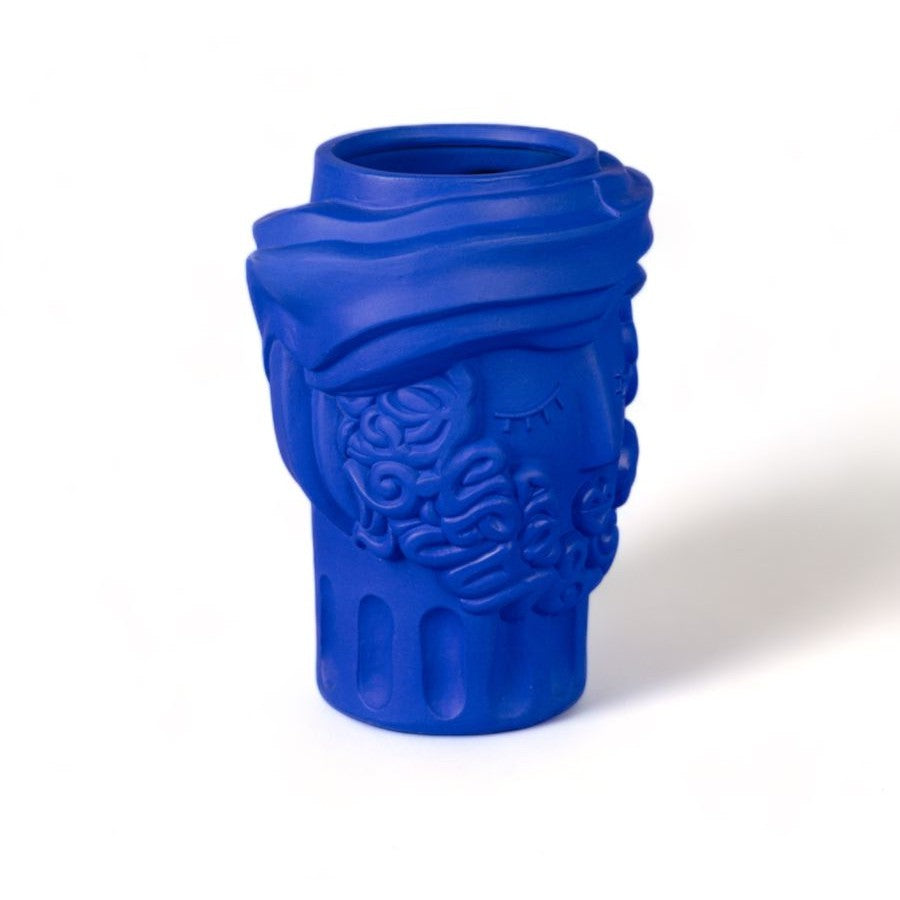 Vaso uomo Magna Graecia Blue